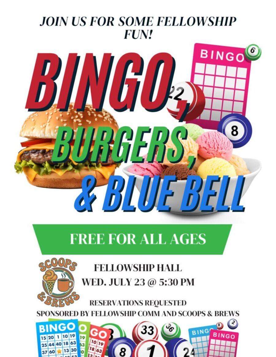 Pink and White Illustration Bingo Night Flyer Pink and White Illustration Bingo Night Flyer