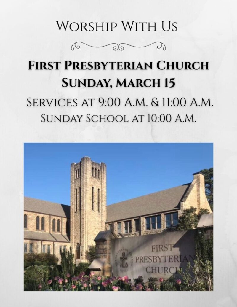 Worship With Us 3.15.26