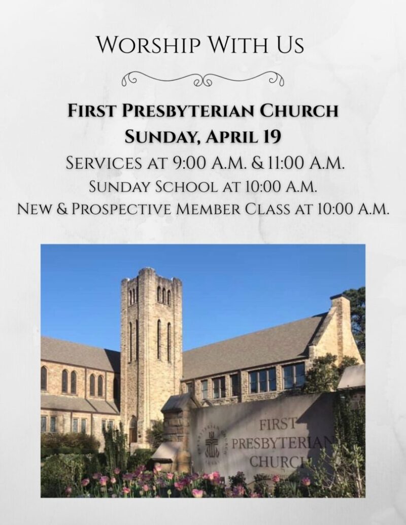 Worship With Us 4.19.26