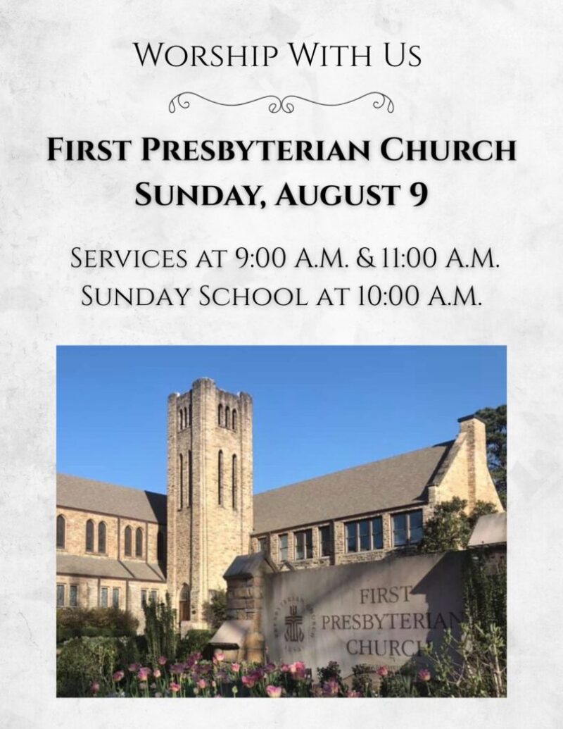 Worship With Us 8.9.26