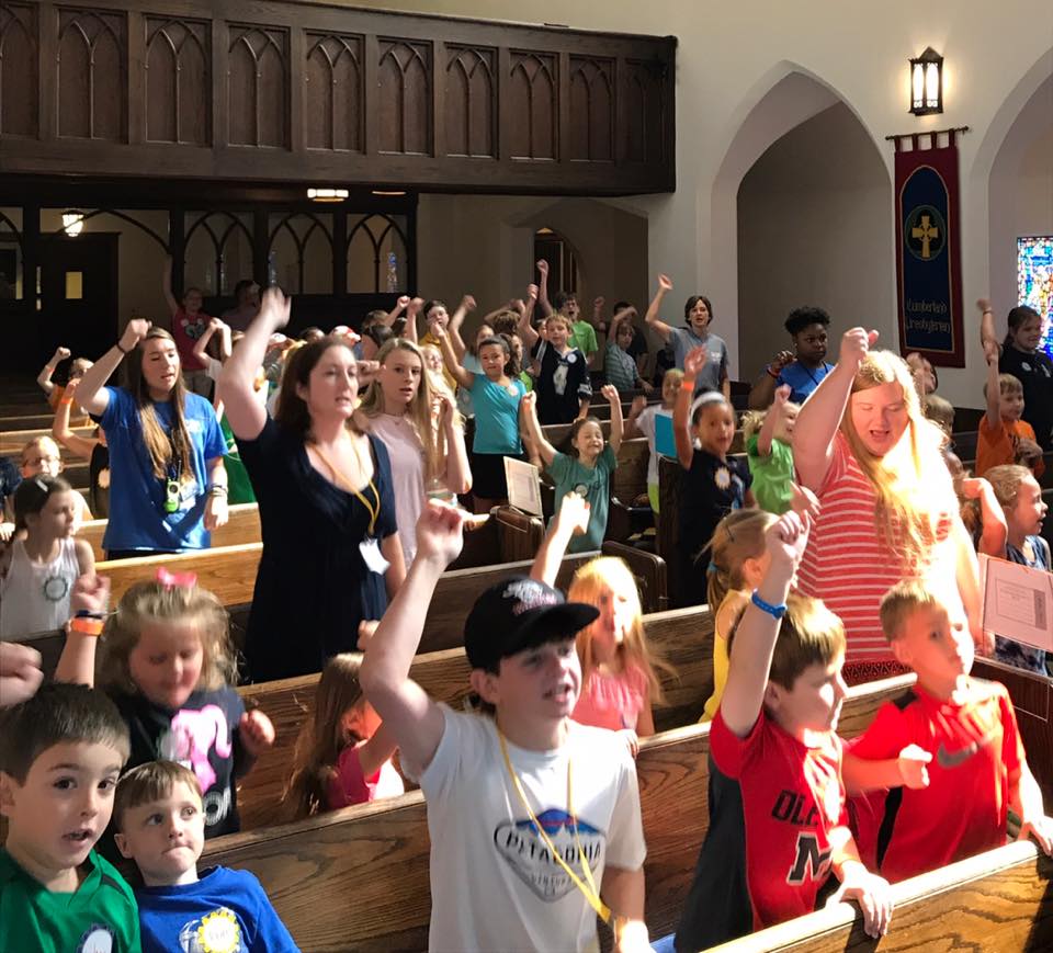 Lots of energy at VBS this morning!! #makersfunfactory #madeforthis