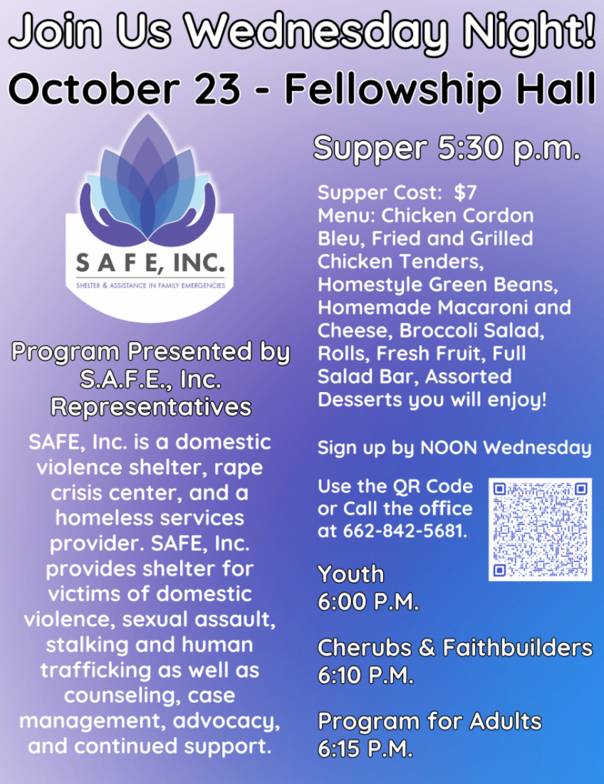 OCT. 23 FLYER