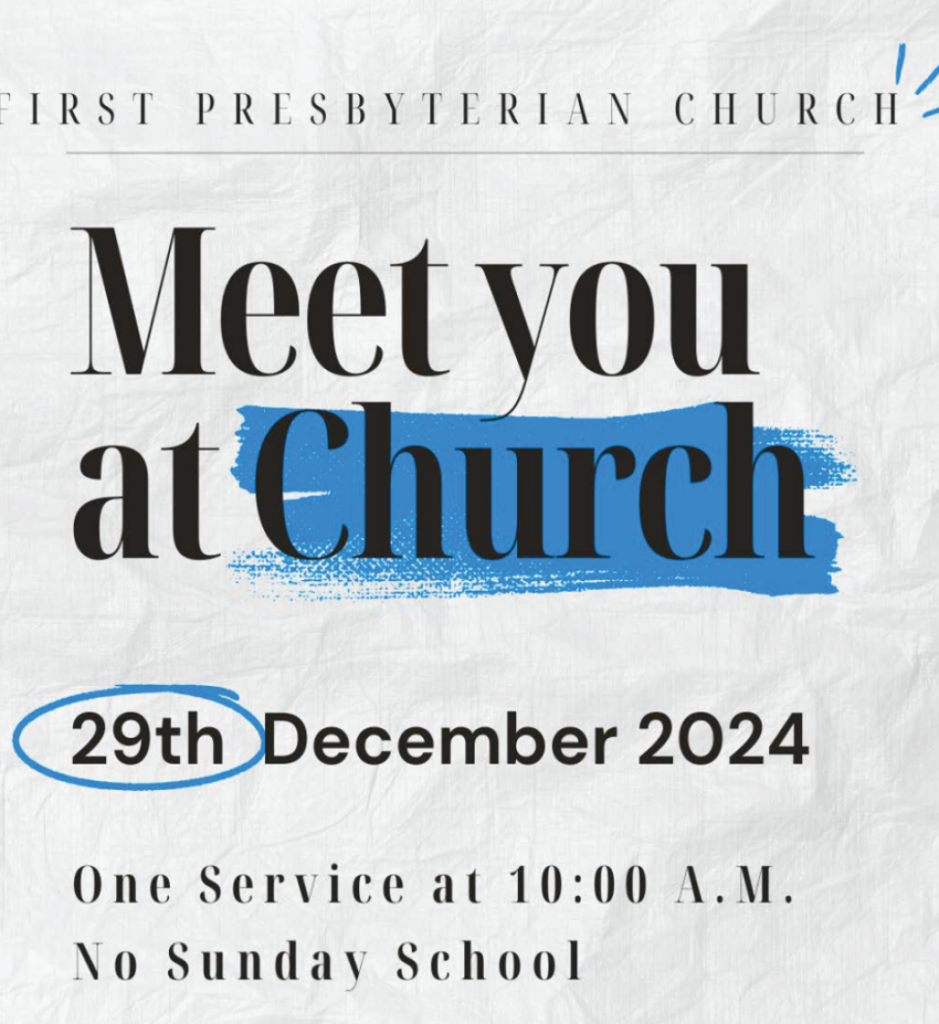 One Service Dec. 29